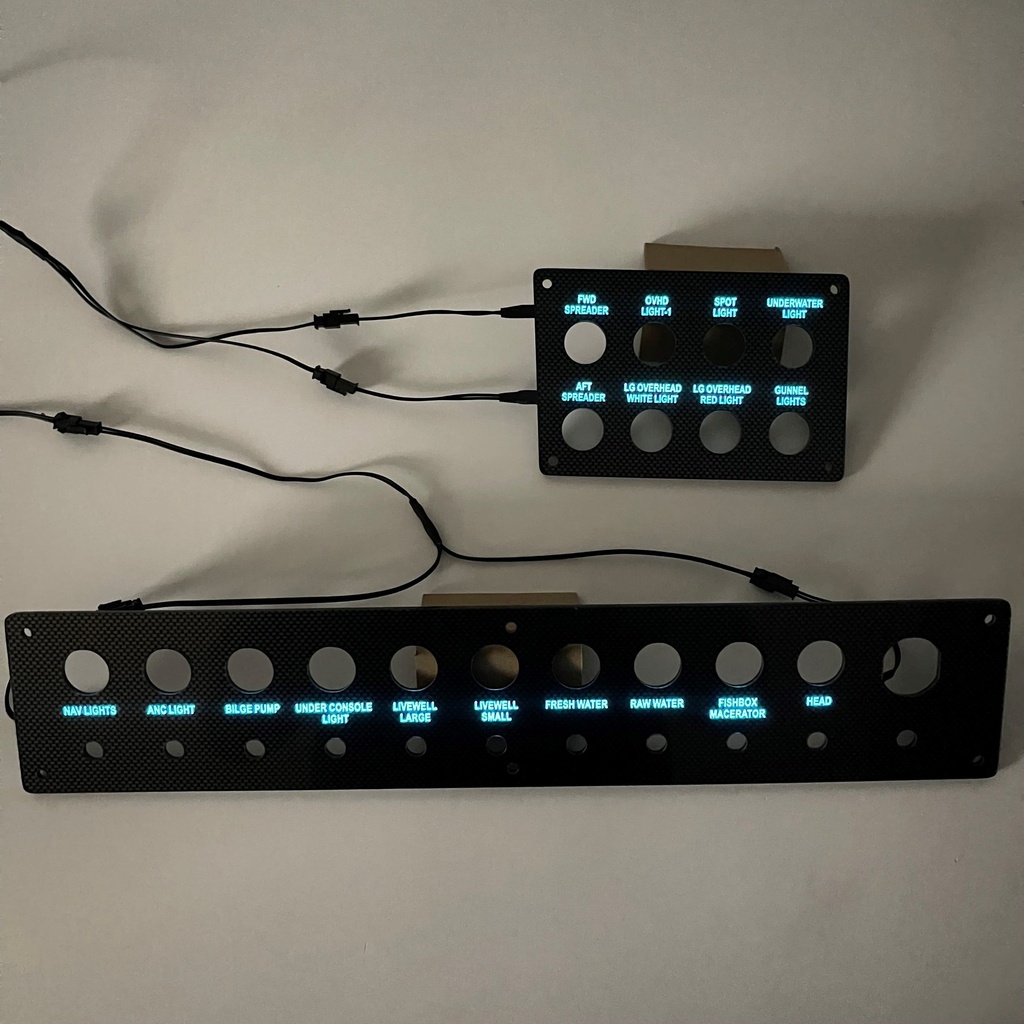 Cape Horn 32T panels with backlighting