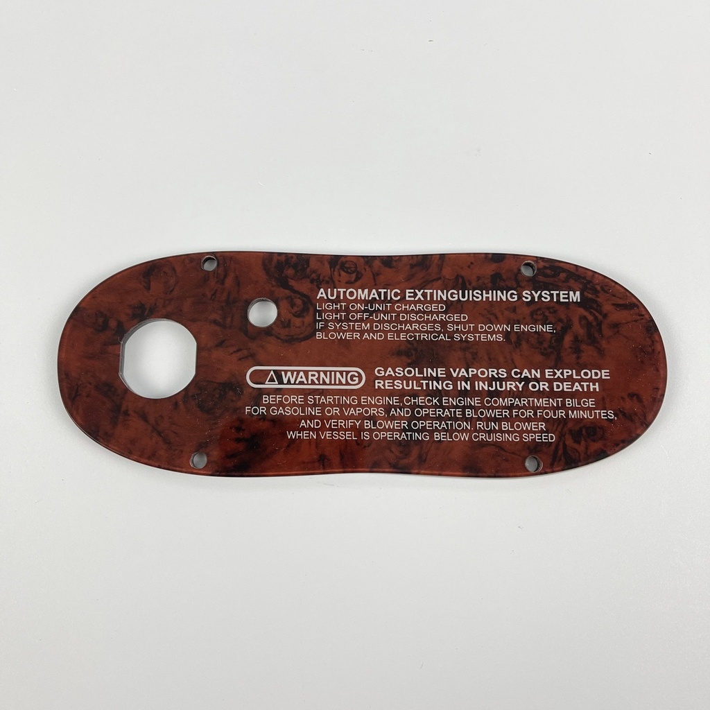 Ignition Panel for Sea Ray Sport Boats (Peanut)