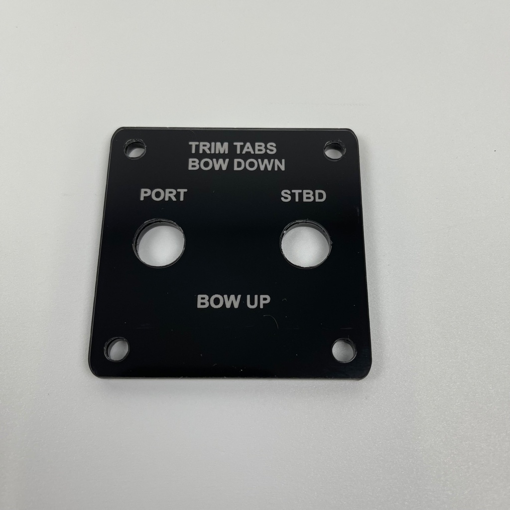 Maverick Trim Tab Panel 2014 ish 18 HPXV 2016 HPX17 (2-1/2" x 2-1/2")