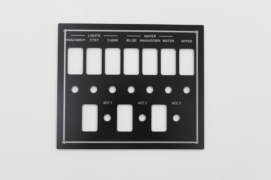 210 Conquest 1998 - Switch Panel