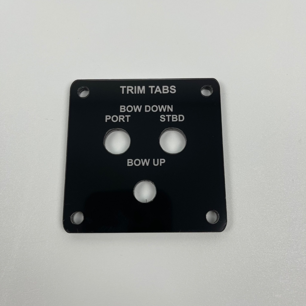 Maverick Trim Tab Panel 2014 ish 18 HPXV 2016 HPX17 (2-3/4" x 2-3/4")