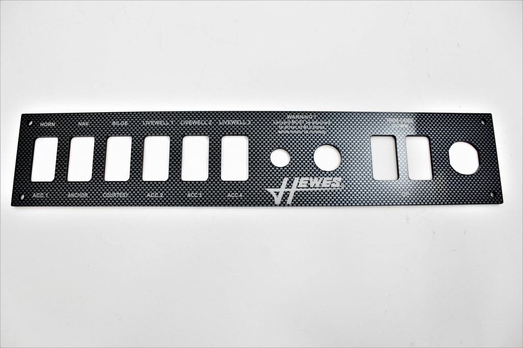 Reproduction Switch Panel for Hewes Boats-Redfisher 16