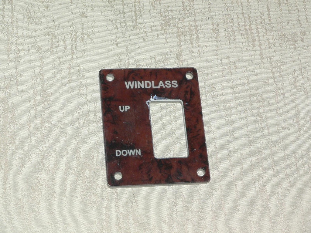 Windlass control - Rocker switch style 3" x 2.5"