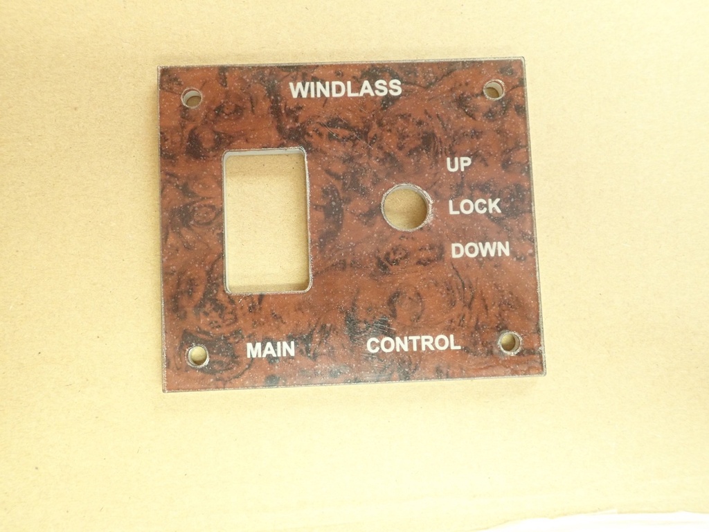 Windlass Toggle Control switch panel #7