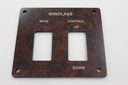 Windlass control - Rocker switch style 4" x 3.5"