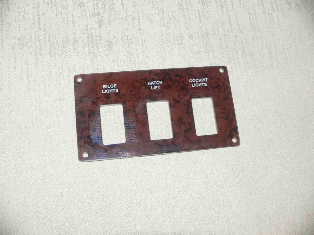 Reproduction Transom Light Accessory Panel - Transom panel