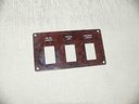 Reproduction Transom Light Accessory Panel - Transom panel