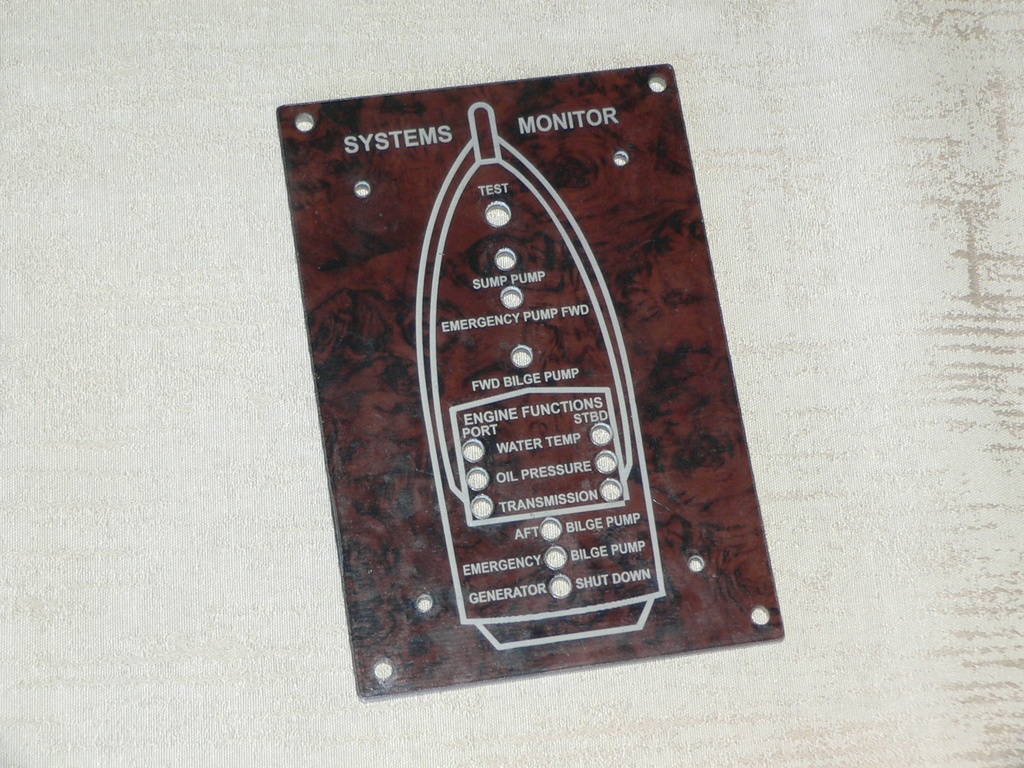 Systems Monitor #1,  6-1/4 x 4-1/4