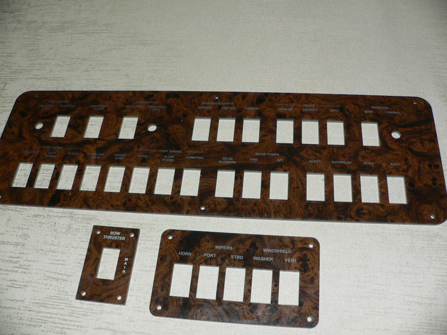 510 540 550 Sundancer 580 Sun Sport Switch Panel Set 1998-2002