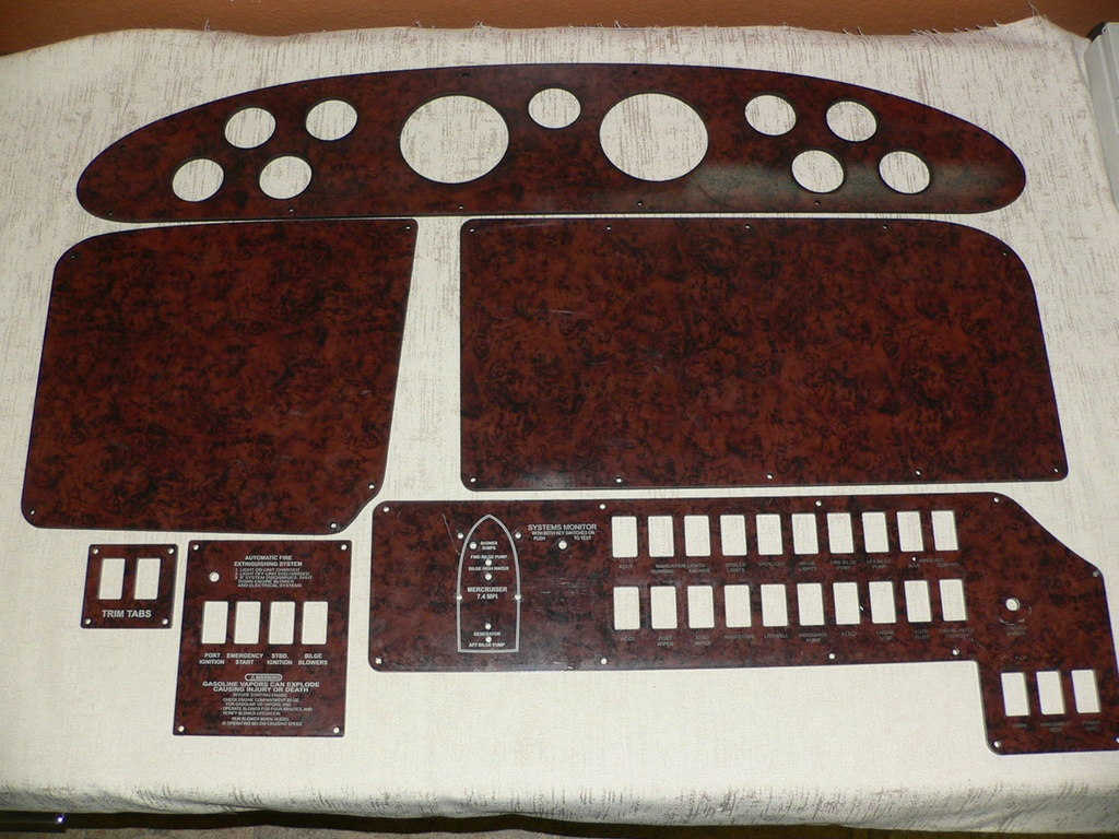 330 & 370 Express Cruiser 340 Amberjack Set 1997-2001