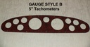400 Sedan Bridge 370 380 420 Aft Cabin GAUGE PANEL ONLY 1996-2003