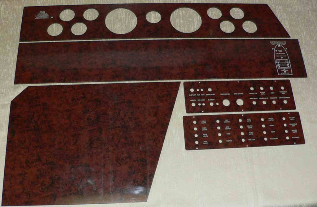 350 370 Sundancer Dash Panel Set 1990- 1994