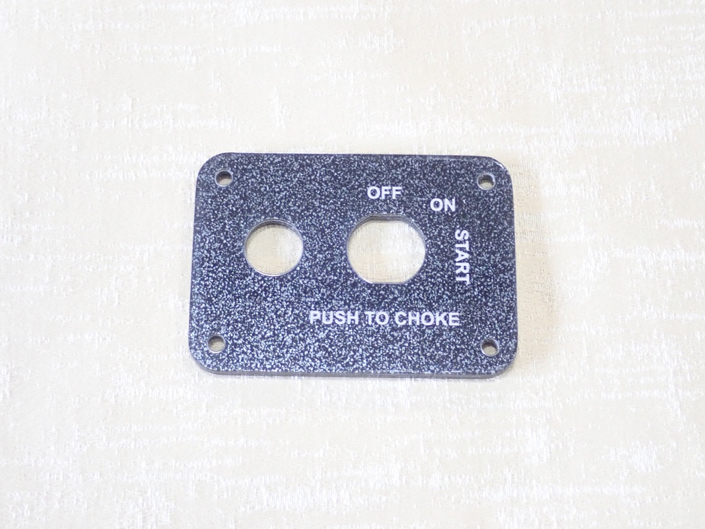 Wellcraft Aquasport HydraSports Ignition panel- no outline