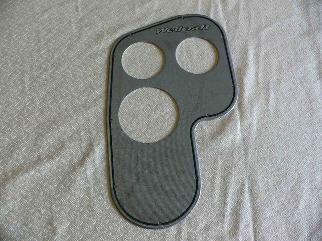 Wellcraft 232 & 252 Coastal - Gauge Panel Only