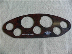Sunbird Dash Instrument Panel 16-3/4"L x 6-1/2"H