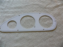 Scarab Dash Instrument Panel 12-7/8"L x 4-3/4"H