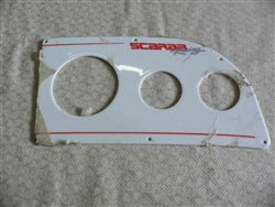Scarab Dash Instrument Panel 13, 11"L x 6"H
