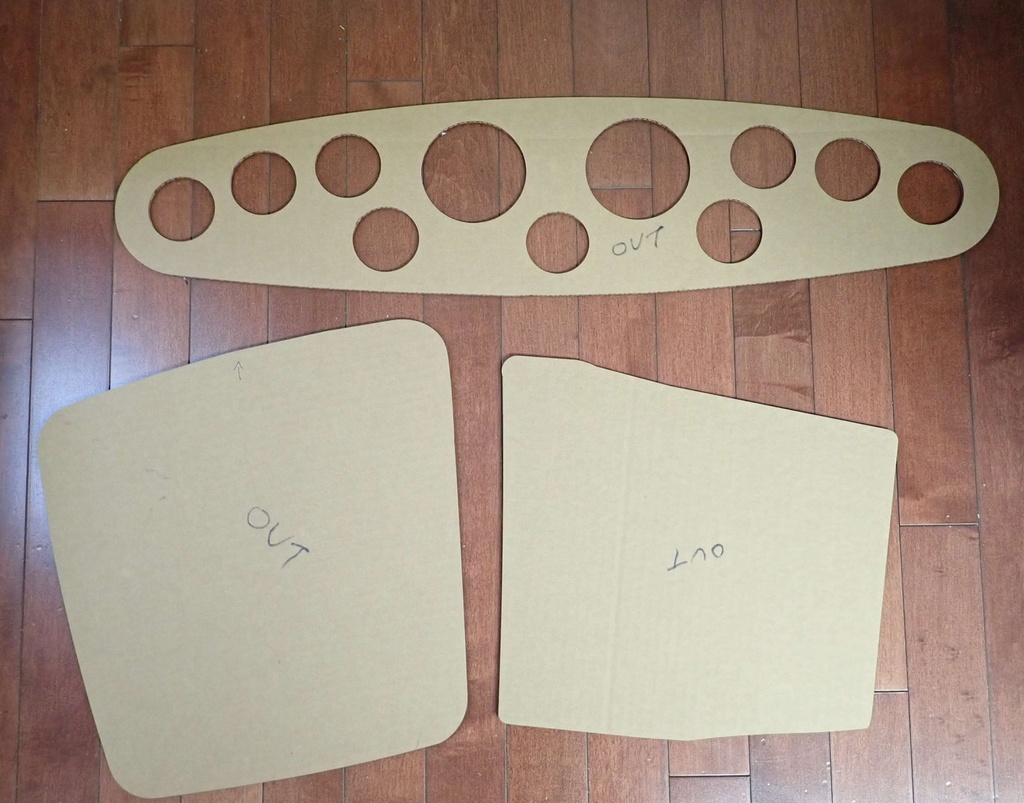 459 CMY Meridian Partial dash panel set 2007 ish