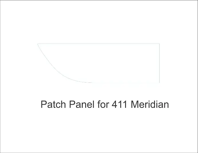 411 Meridian Reproduction Patch panel 2004 ish