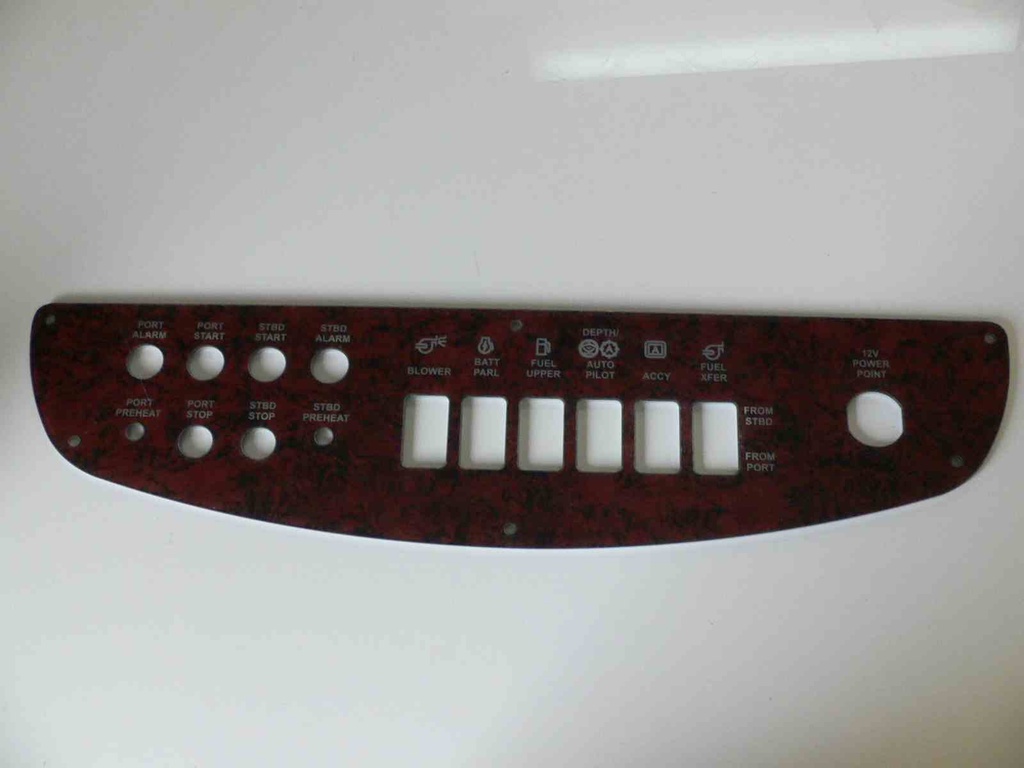341 Meridian Reproduction Ignition panel 2004 ish