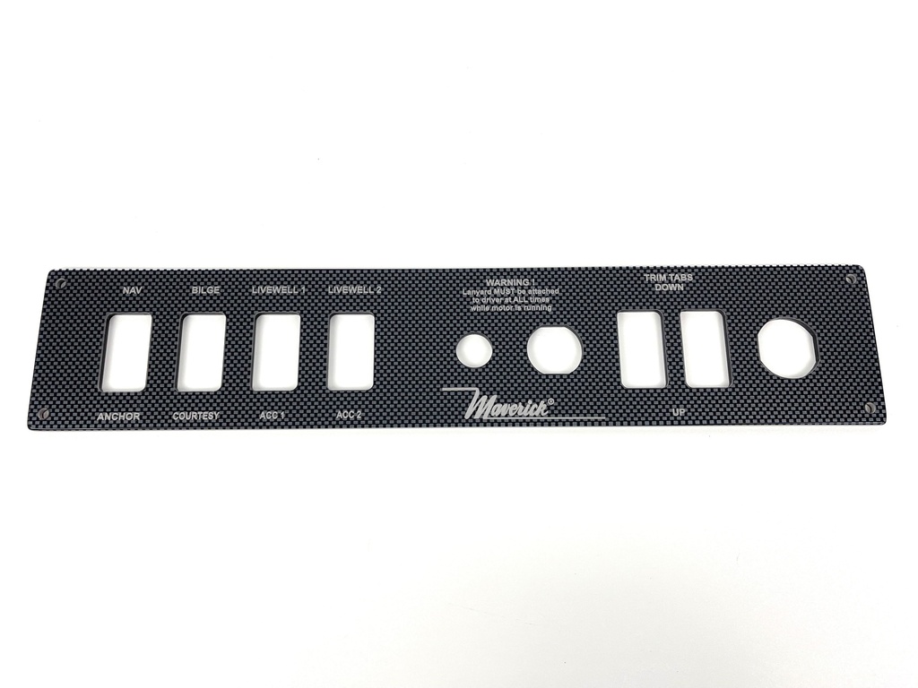 Maverick - Early Master Angler conversion to Rocker switches 15" x 3"