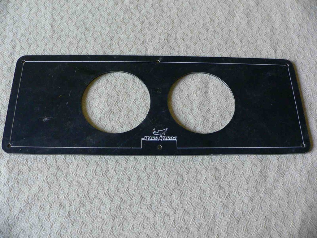 Mako Dash Instrument Panel 15"L x 3-1/2"H
