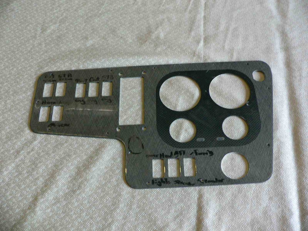 Hydrasports Dash Instrument Panel.