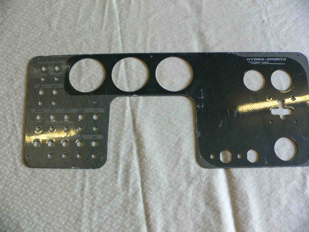 Hydrasports Dash Instrument Panel. Part# 221-04290-P 2204