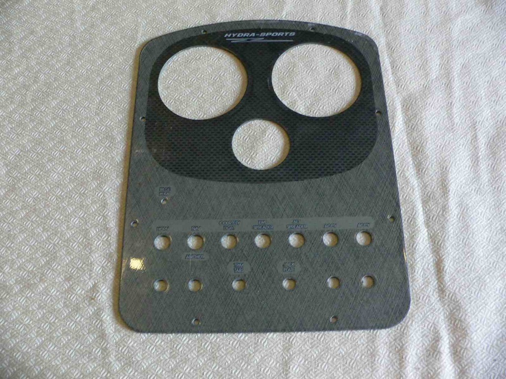 Hydrasports Dash Instrument Panel 16, 9 1/2"L x 12 3/8"H