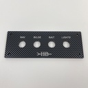 Reproduction Switch Panel for Hells Bay 1-3/4" x 5"