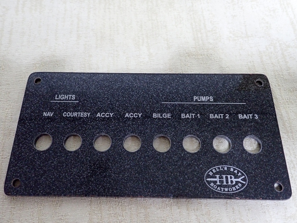 Hells Bay Reproduction Switch Panel