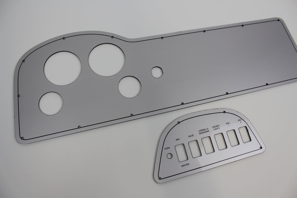 Fishmaster instrument and switch panel set