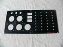 Donzi Dash Instrument  Panel 13, 17-1/4"L x 8-3/8"H