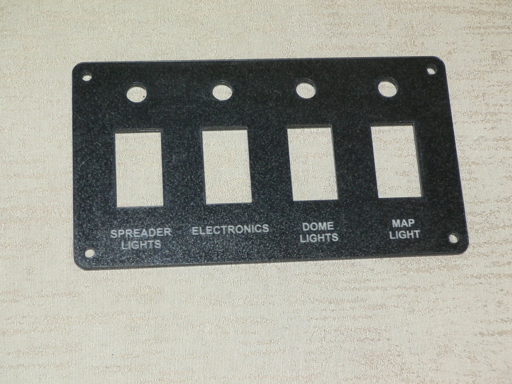 Boston Whaler Overhead Switch Panel