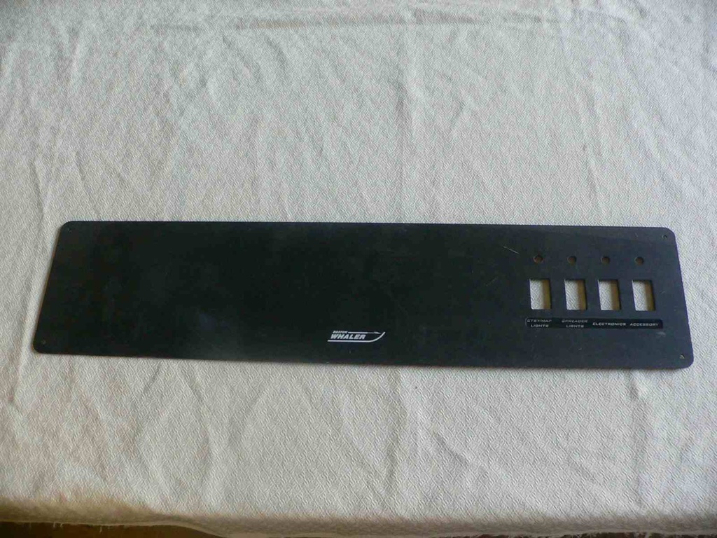 Boston Whaler Dash Instrument Panel # 17