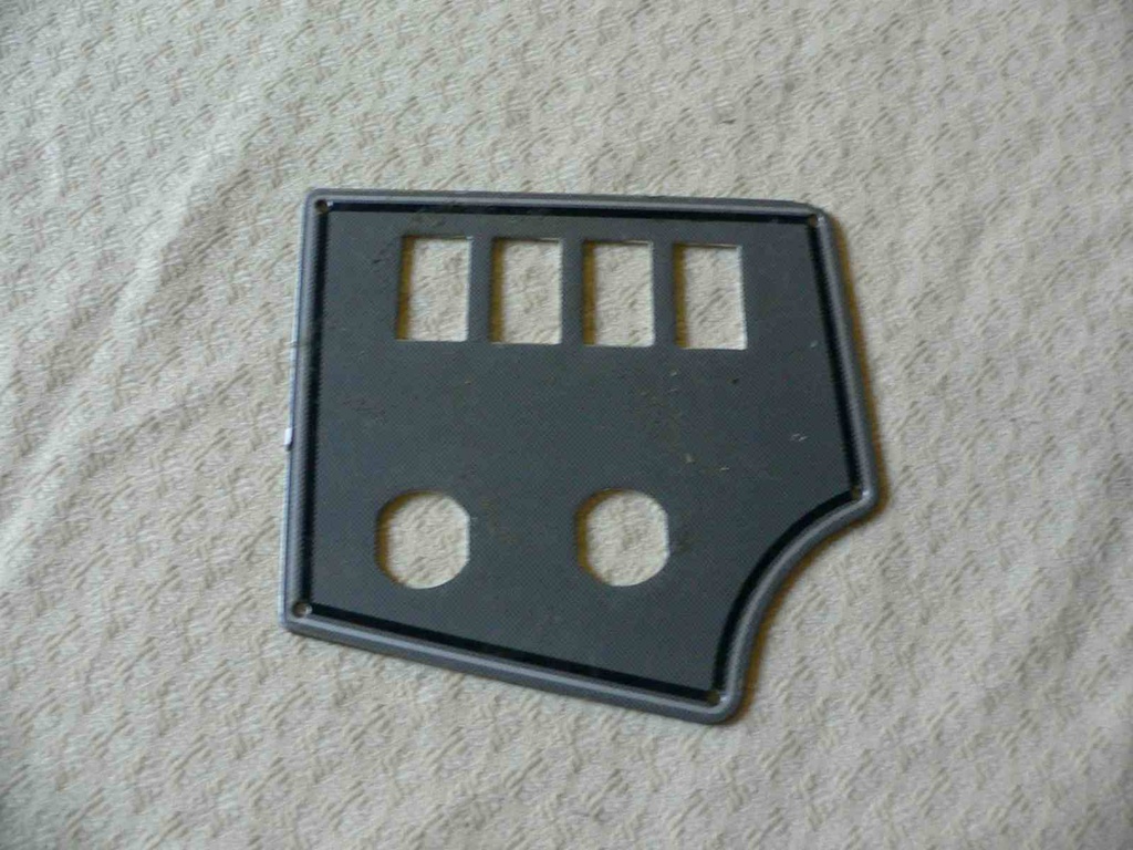 Aquasport Dash Instrument Panel 7"L x 6-3/4"H