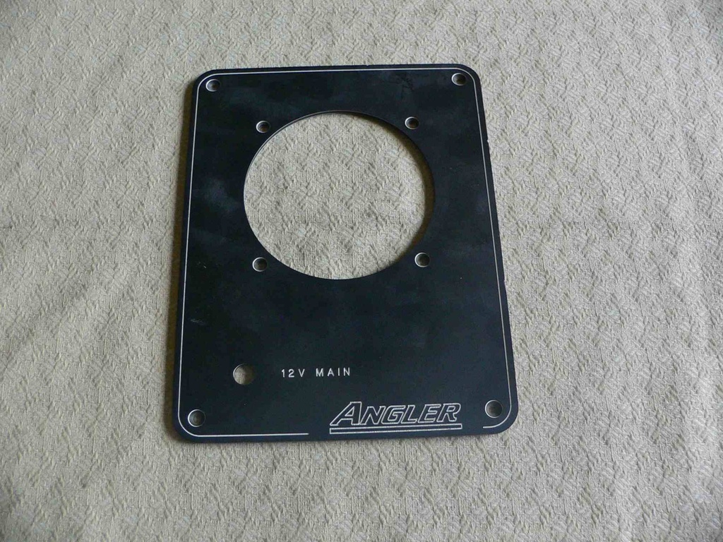 Angler Dash Instrument Panel 5-1/4"L x 10"H