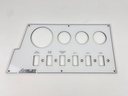 Angler Dash Instrument Panel 15-1/4"L x 7-5/8"H
