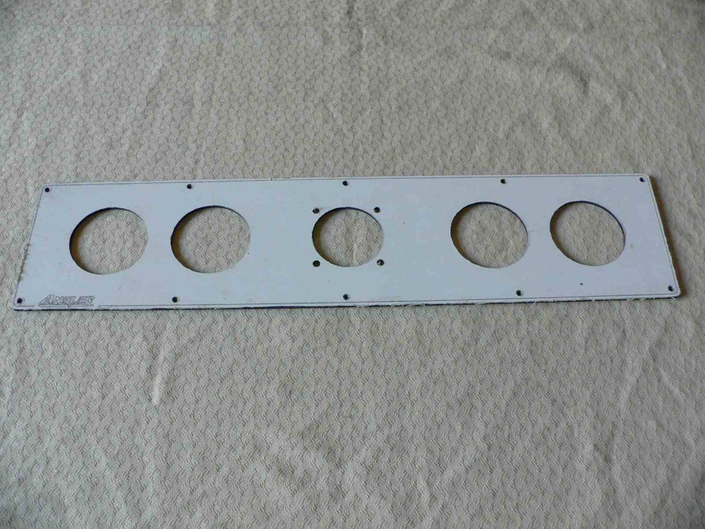 Angler Dash Instrument Panel 27-3/4"L x 6-3/8"H