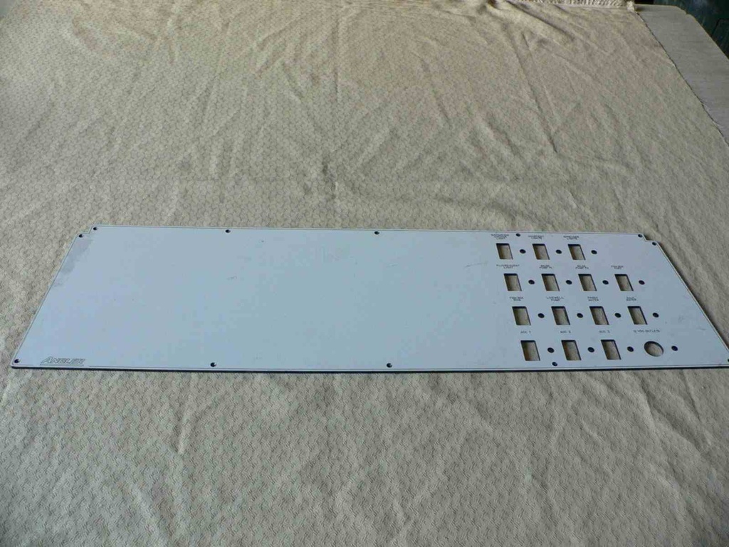 Angler Dash Instrument Panel, 39-1/8"L bottom, 36-1/4"L