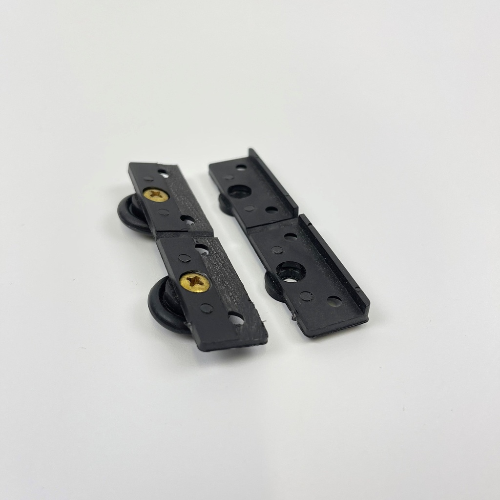 Shower Door Track- Roller Wheel Truck Kit