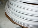 White Flexible Vinyl U-Shaped Edge Trim for Swim Platform and Motorbox
