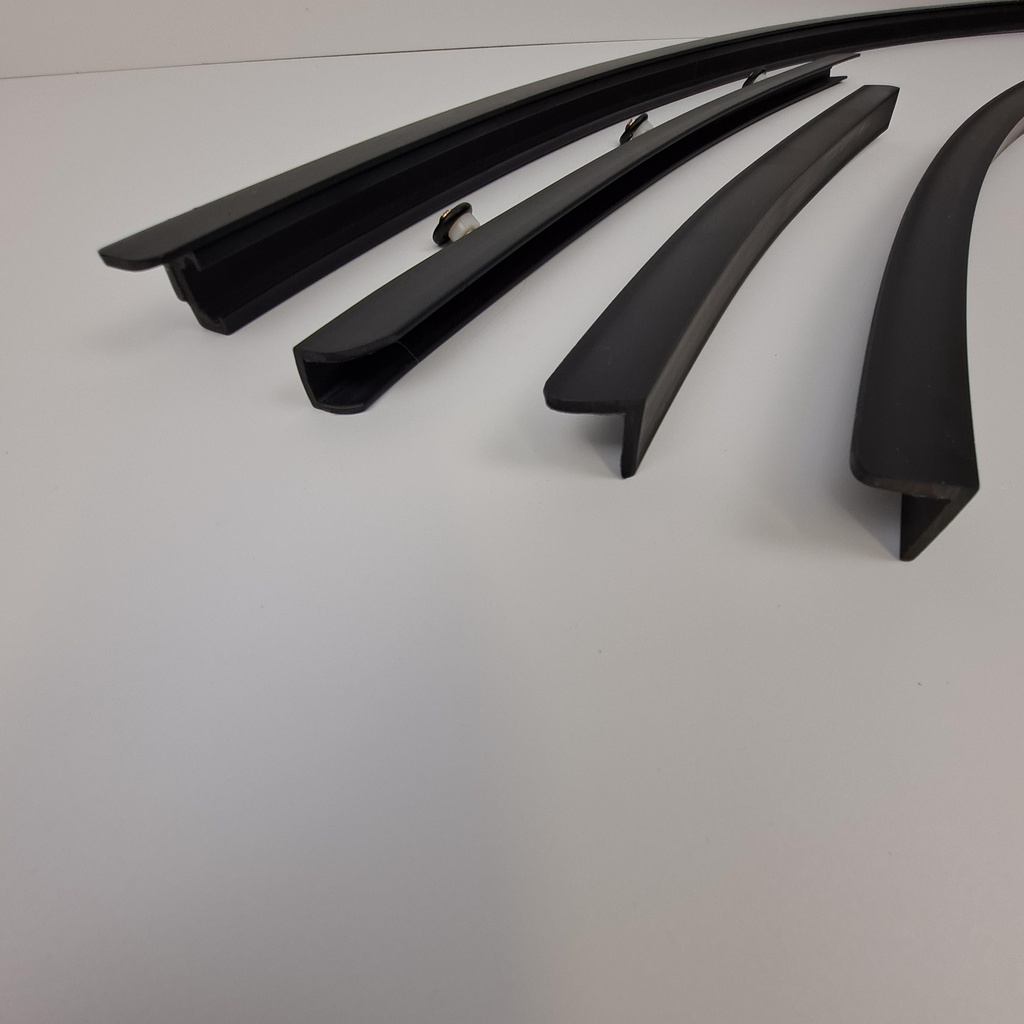 Sea Ray 400DA/450DA - 7 Piece Hatch Track Set