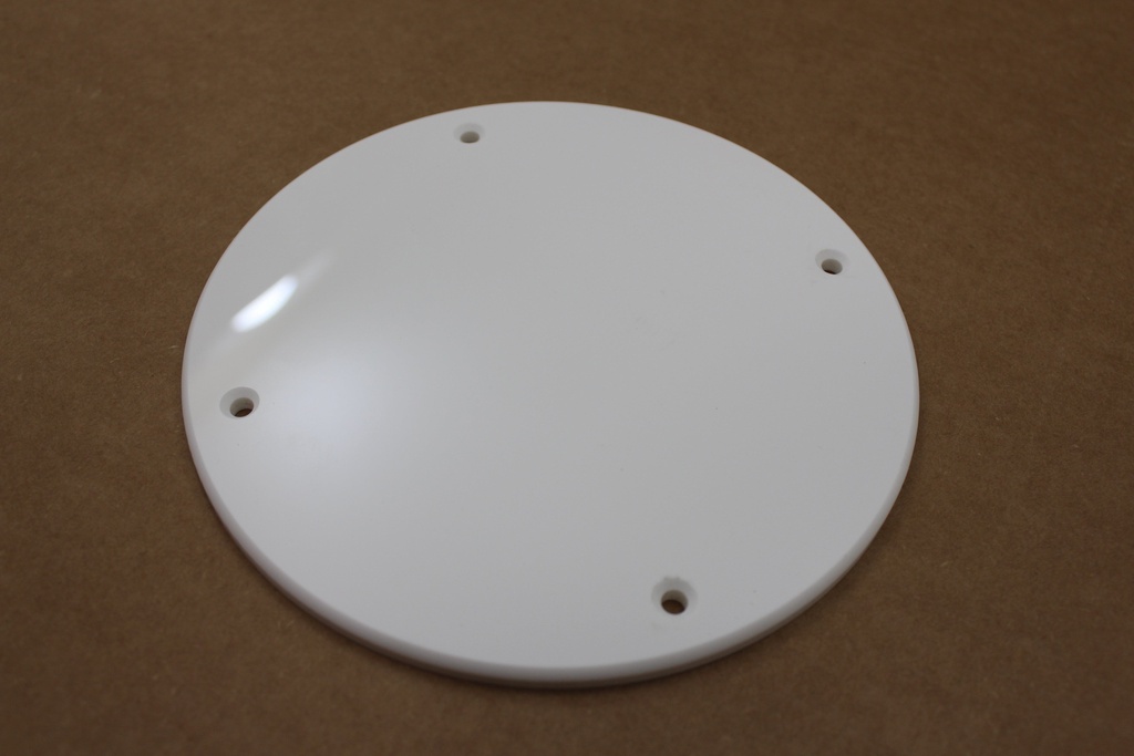 Arctic White Access Plate , 6-7/16" Diameter