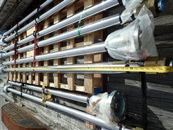 Inboard Propeller Shaft 3" x 126" w/coupling