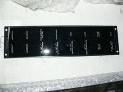 011-122 MDP circuit breaker identification plate