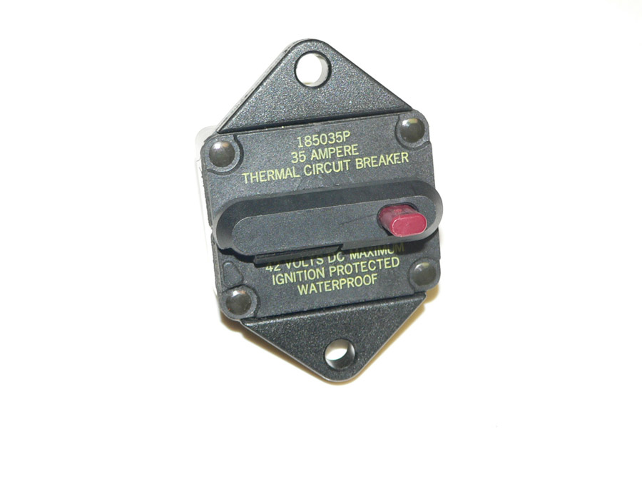 50 AMP Panel Mount Buss HD ignition protected circuit breaker with manual trip 50 amp