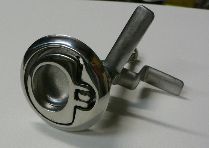 1263 Gem lift and turn latch 3" non locking