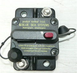 Buss Blue Seas 185 series Circuit breaker with manual trip Surface Mount