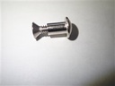 Nickel Plated Brass Barrel Nut 10-24 x 3/8" & 10-24 x 1/2" Phillips Flathead Screw - KIT